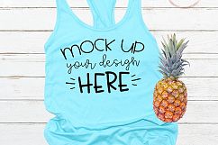 Mock up Next Level 1533 Tahiti Blue Mockup Product Image 1