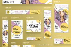 Makeup Cosmetics Collection Design Templates Bundle Product Image 11