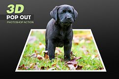 3D Pop Out Photoshop Action Product Image 3