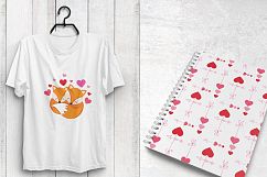 FOX-LOVE , digital papers Product Image 3