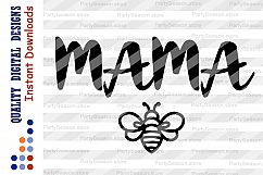 Mom Shirt Bee Svg Momlife svg files sayings Family shirt svg Product Image 2