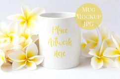 Frangipani Mug Mockup Product Image 2