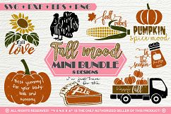 Fall mood MINI BUNDLE - 8 Designs | SVG DXF PNG EPS Cutting  Product Image 1