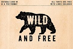 Rustic Logos &amp; Illustrations AI PNG Product Image 6