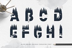 Into The Wild - Double Exposure Font Product Image 3