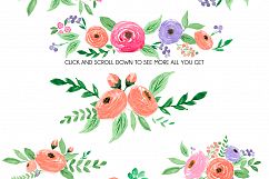 Watercolor fresh spring floral vol.2 Product Image 2