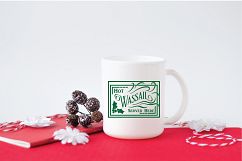 Christmas SVG Cut File - Hot Wassail SVG DXF PNG EPS JPG Product Image 3