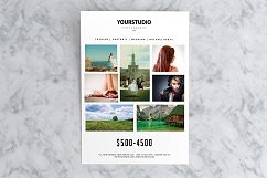 Photography Price List Marketing Flyer  Product Image 2