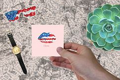 Vintage USA. America Backgrounds. Product Image 11
