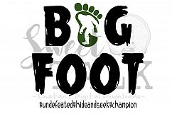 Big foot-svg,dxf,png,jpg, Instant Digital Download Product Image 1