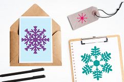 Snowflakes Icons graphics and illustrations Product Image 4