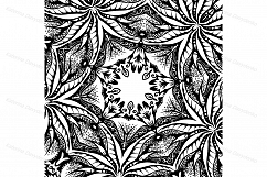 A collection of square hand-drawn patterns Product Image 5