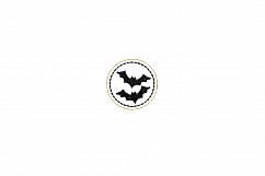 Halloween Bats ITH Feltie Embroidery Design Product Image 3