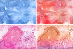 50 Watercolor Backgrounds 02 Product Image 6