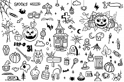 Halloween Doodle Set Product Image 4
