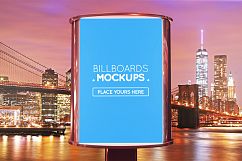 Billborad Mockup at Night Vol.2 Product Image 15