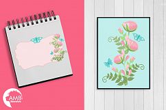 Country Garden Florals clipart, graphics, illustrations AMB-1062 Product Image 5
