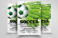 Football Match Flyer Template Product Image 1