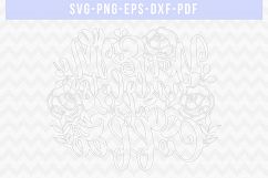 Coffee SVG Cut File, Coffee Sayings Papercut, DXF, PDF, PNG Product Image 2
