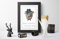 Watercolor Dogs. Animal creator. Product Image 17