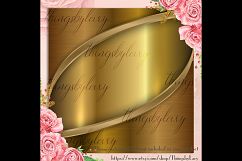 16 Antique Gold and Silver Metallic Texture Digital Papers Product Image 4