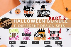 Big Halloween Bundle Part 2 Design SVG DXF EPS AI PNG Product Image 1