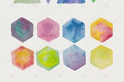 Watercolor Shapes &amp; Patterns Product Image 6