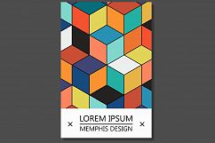 Cards,posters. Memphis design 80-90s Product Image 11