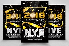 Happy New Year Party Flyer Product Image 1
