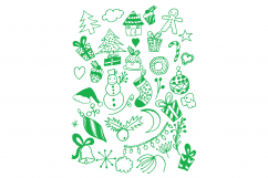 Hand Drawn Christmas Doodles Product Image 5