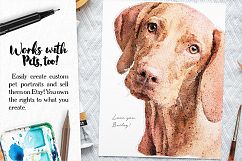 Realistic Watercolor Portrait Effect for Photoshop Product Image 8