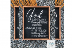 God Grant Me The Serenity Prayer Product Image 2
