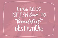 Glamorous Silhouette Font Product Image 6