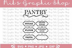 PANTRY svg, kitchen svg, pantry labels, Pantry Svg Product Image 2