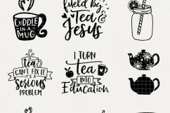 Tea time SVG Bundle - MB30 Product Image 2