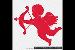 100 Cupid Clip Arts, Valentine, Romantic, Love, Wedding Kit Product Image 4