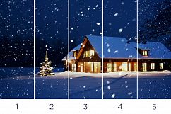 30 Real Snow Overlays Product Image 4