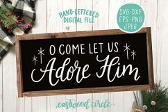 Christmas SVG Bundle - Hand Lettered SVG Files for Signs Product Image 6