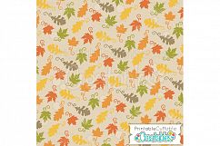 Autumn Harvest SVG Scrap Kit - Cut Files &amp; Digital Paper Product Image 11