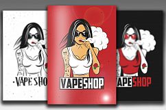 12 Illustrations for Vape Shop Product Image 1