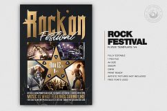 Rock Festival Flyer Template V4 Product Image 2