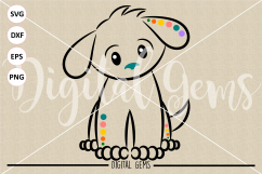 Puppy Dog SVG / EPS / DXF / PNG files Product Image 2