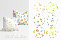 Happy Easter watercolor collection Product Image 4
