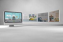 Logistics PowerPoint Infographic Set Product Image 9