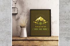 Travel. Hand lettering in color. Product Image 11