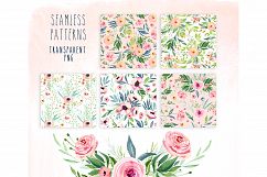 Watercolor Floral Kiss of Spring Product Image 6