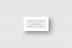 Business card template with watercolor Product Image 5