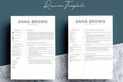 Resume Template CV Word Product Image 4