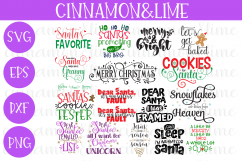 Christmas Bundle SVG - Kids, Farmhouse Vintage Sign Cut File Product Image 1