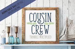 Cousin Crew SVG Cut file Product Image 1
